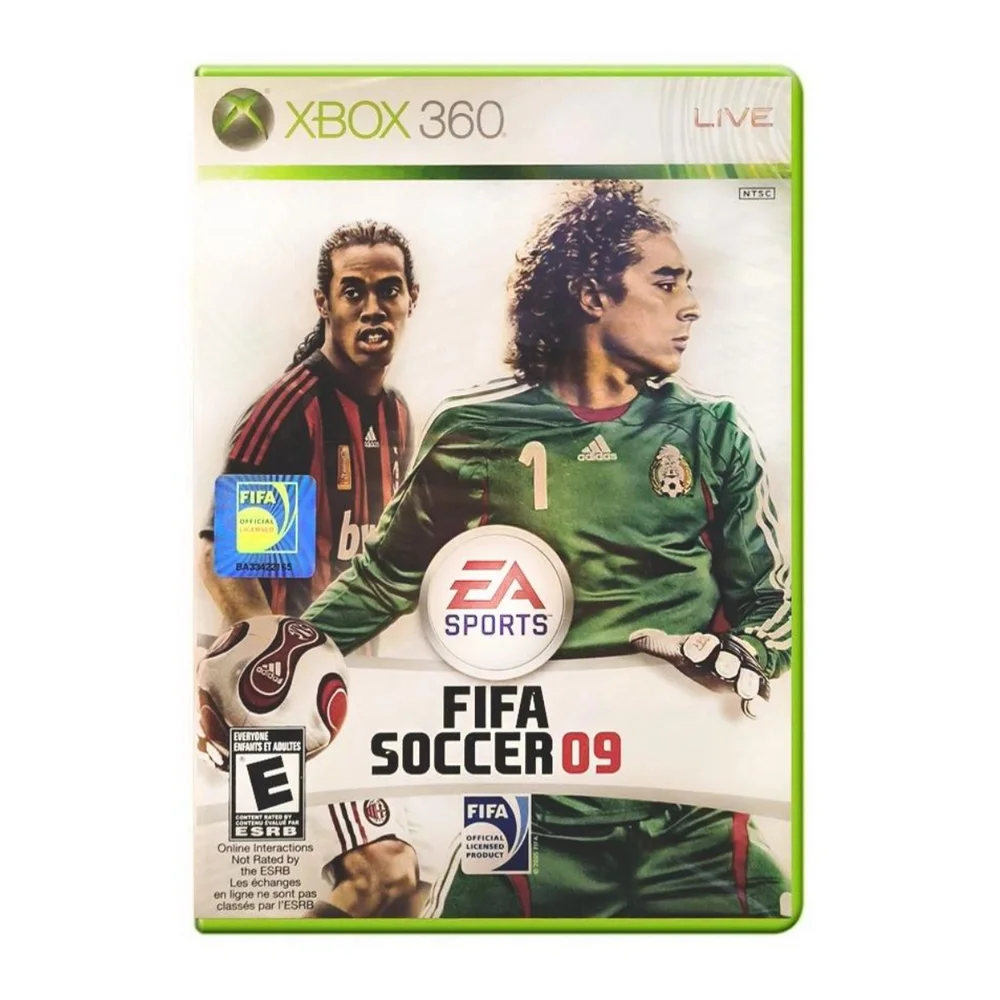 Jogo Fifa Soccer 09 XBOX 360 Jogo Fifa Soccer 09 XBOX 360