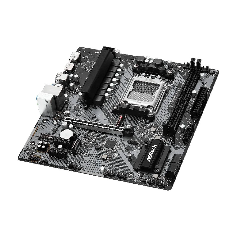Placa Mãe Asrock B650m-h/m.2+ Am5 2xDDR5 Chipset Amd B650 Matx Placa Mãe Asrock B650m-h/m.2+ Am5 2xDDR5 Chipset Amd B650 Matx