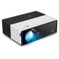 Projetor De LED D5000, Wi-fi, Seu Cinema Em Casa, Suporte 4k, Tela De 100 ".