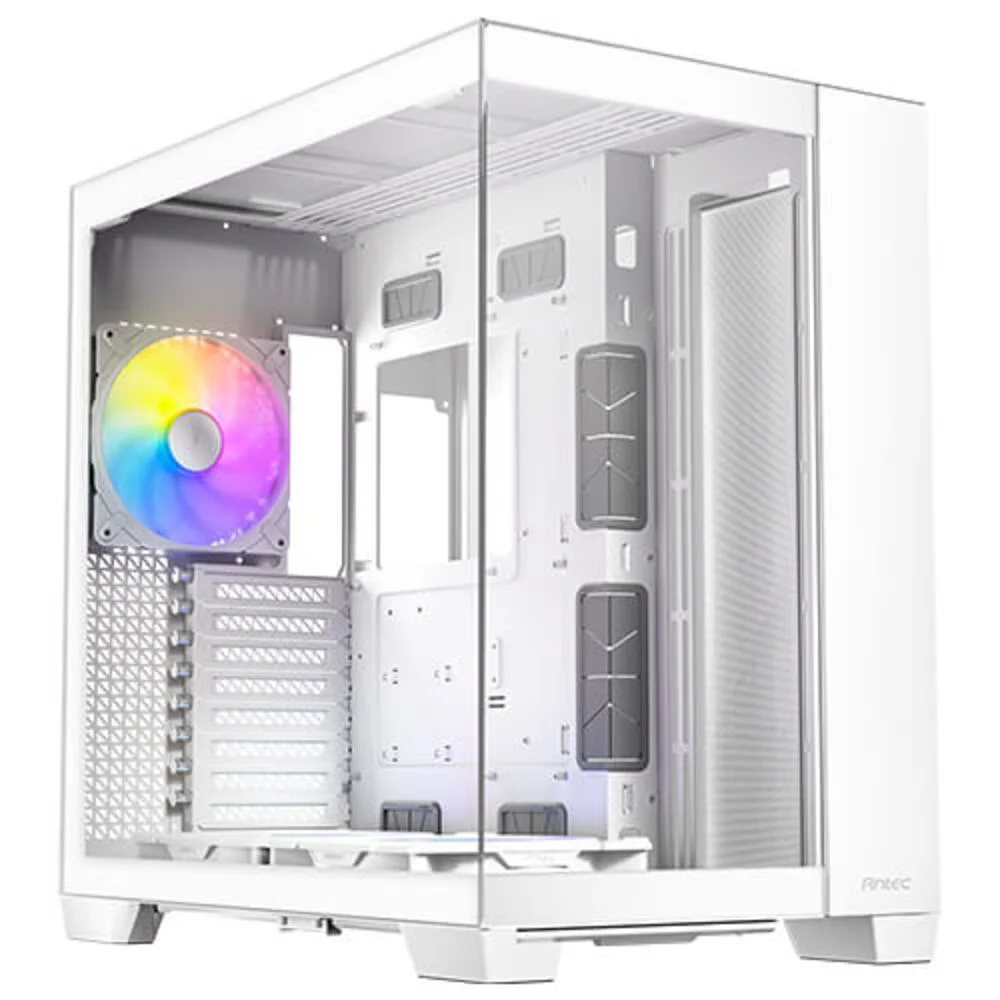Gabinete Gamer Antec C8 ARGB White Lateral Vidro Temperado 4mm E-atx/atx/m-atx/itx 2 Fans 120mm B Gabinete Gamer Antec C8 ARGB White Lateral Vidro Temperado 4mm E-atx/atx/m-atx/itx 2 Fans 120mm B