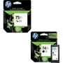 Cartucho De Tinta Hp 74xl Preto E 75xl Color | Deskjet D4260 D4360 C5280