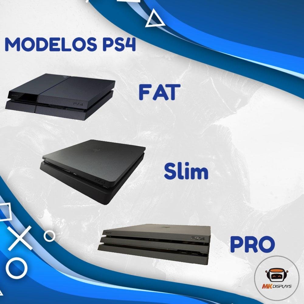 Suporte Parede Console Playstation 4 Pro - Ps4 Pro - Material Acrílico Cristal (transparente)