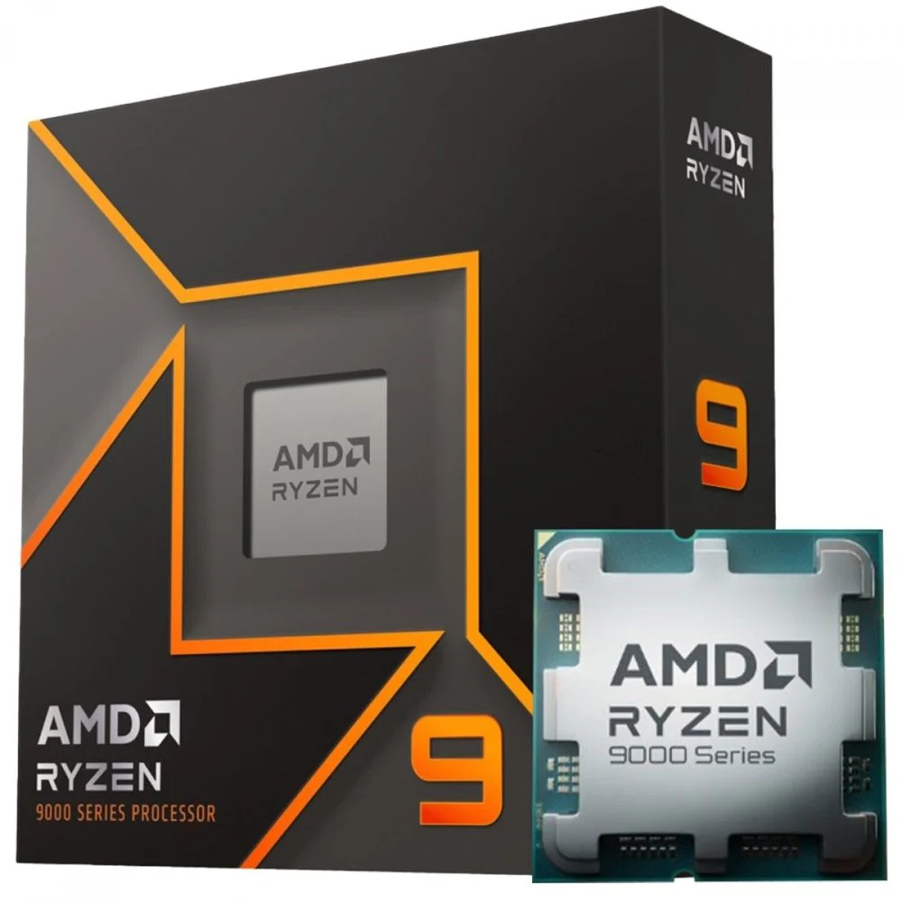 Processador Am5 Amd Ryzen 9 9950x, 4.3 Ghz, Max Turbo 5.7 Ghz, 080 Mb Cache, Com Vídeo Integrado, Sem Cooler, Gar: Fab Processador Am5 Amd Ryzen 9 9950x, 4.3 Ghz, Max Turbo 5.7 Ghz, 080 Mb Cache, Com Vídeo Integrado, Sem Cooler, Gar: Fab