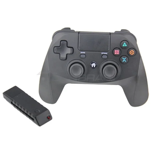 Controle Sem Fio Para Playstation 4 Ps3 PC Wireless + Receiver Controle Sem Fio Para Playstation 4 Ps3 PC Wireless + Receiver