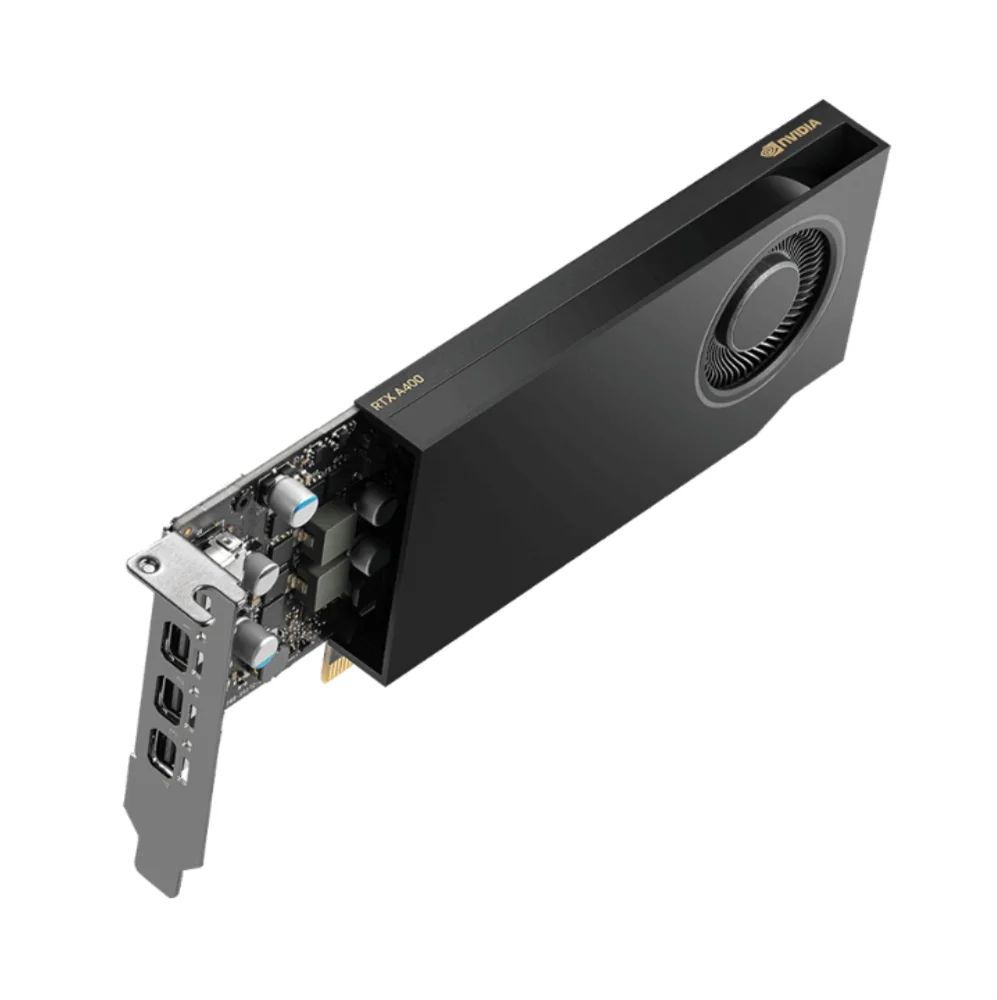 Placa De Vídeo Quadro Pny Nvidia RTX A400 4gb Gddr6 64 Bits Placa De Vídeo Quadro Pny Nvidia RTX A400 4gb Gddr6 64 Bits