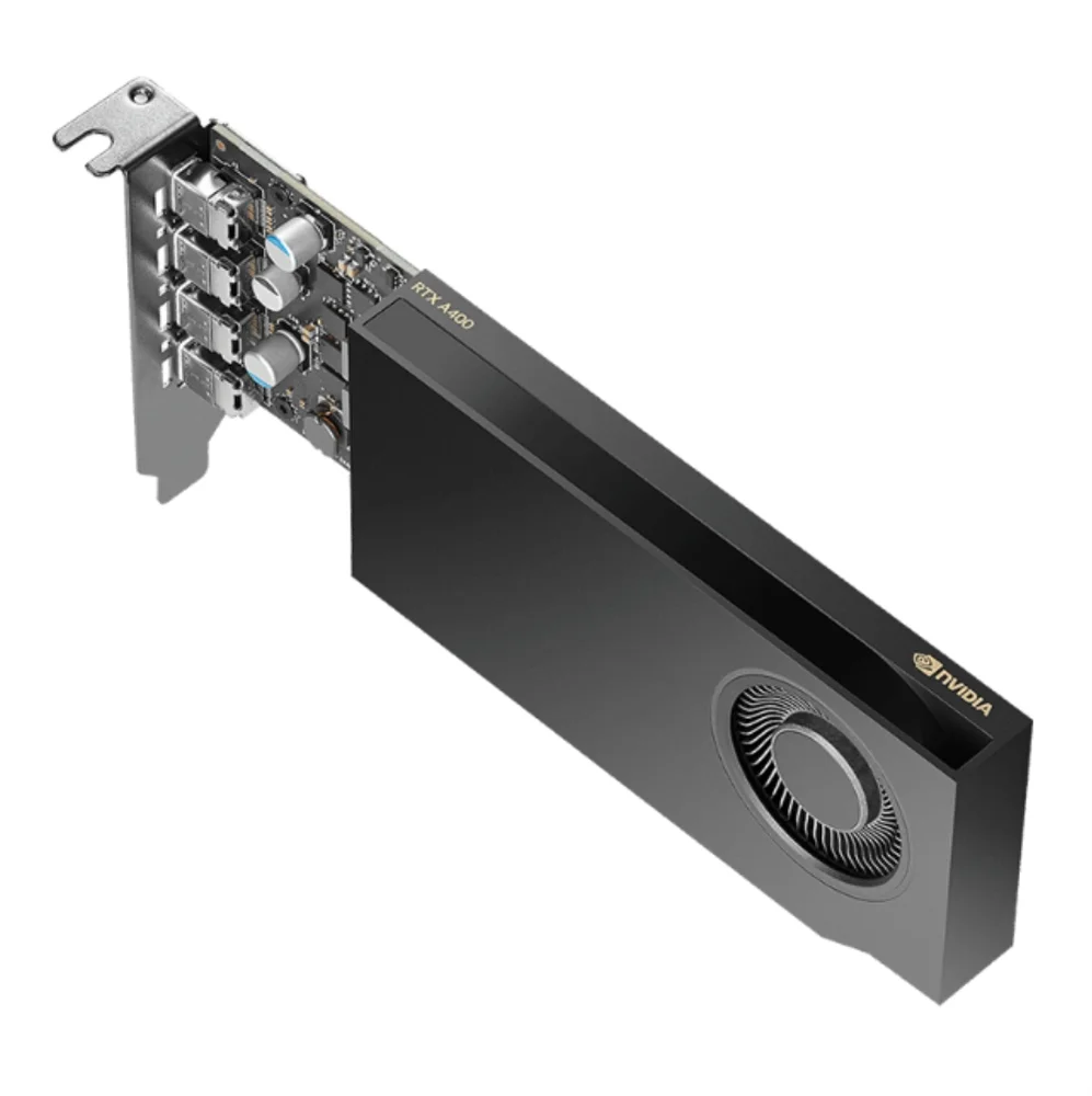 Placa De Vídeo Quadro Pny Nvidia RTX A400 4gb Gddr6 64 Bits Placa De Vídeo Quadro Pny Nvidia RTX A400 4gb Gddr6 64 Bits