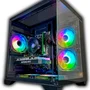 Computador PC Gamer Aquário Preto Infotech Ryzen 5 5500, 16gb Ram, Nvidia RTX 3050 6gb, SSD 500gb, WINDOWS 11 Pro