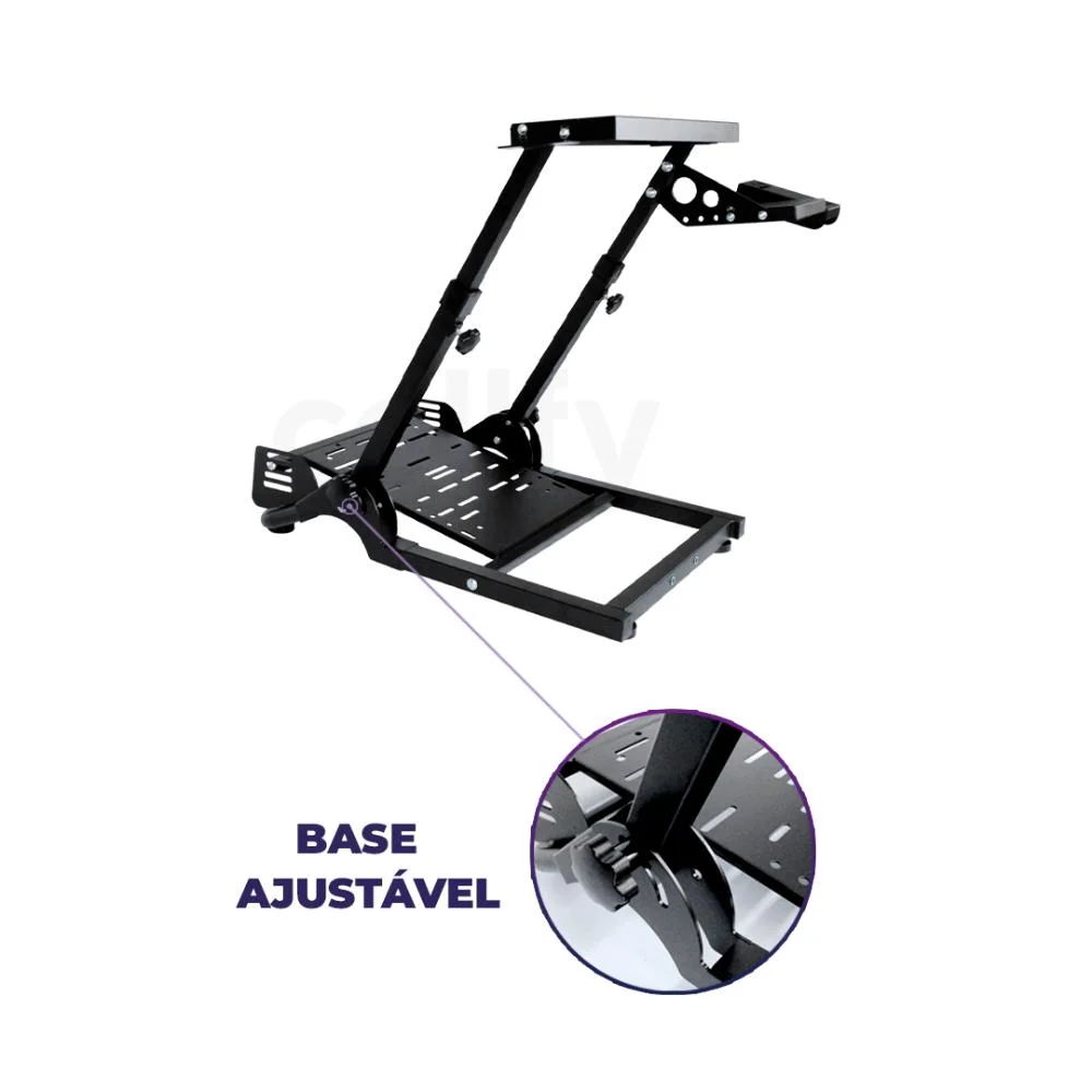 Suporte Para Joystick Mesa Cockpit Volante Gamer Simulador - view 5