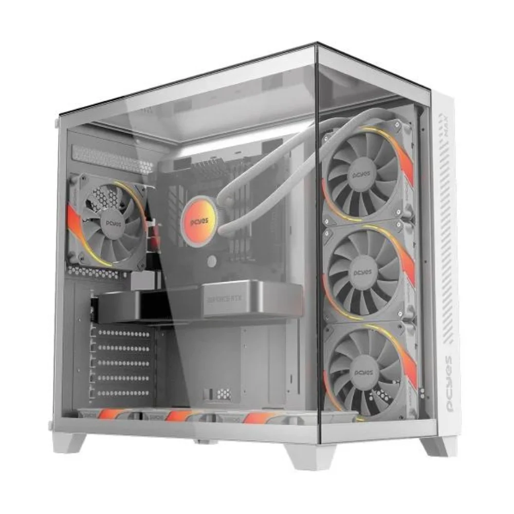 Gabinete Gamer Forcefield Max White Ghost - Gffmaxwg Gabinete Gamer Forcefield Max White Ghost - Gffmaxwg