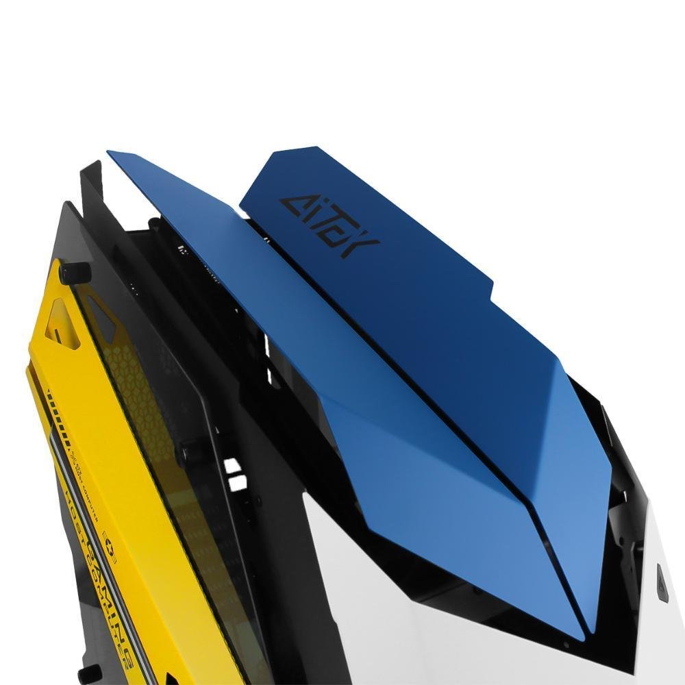Gabinete Computador Gamer Usb Audio Ventoinha Lateral Vidro
