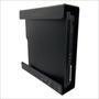 Suporte Parede Console Playstation 3 Slim - Ps3 Slim - Material Acrílico Preto