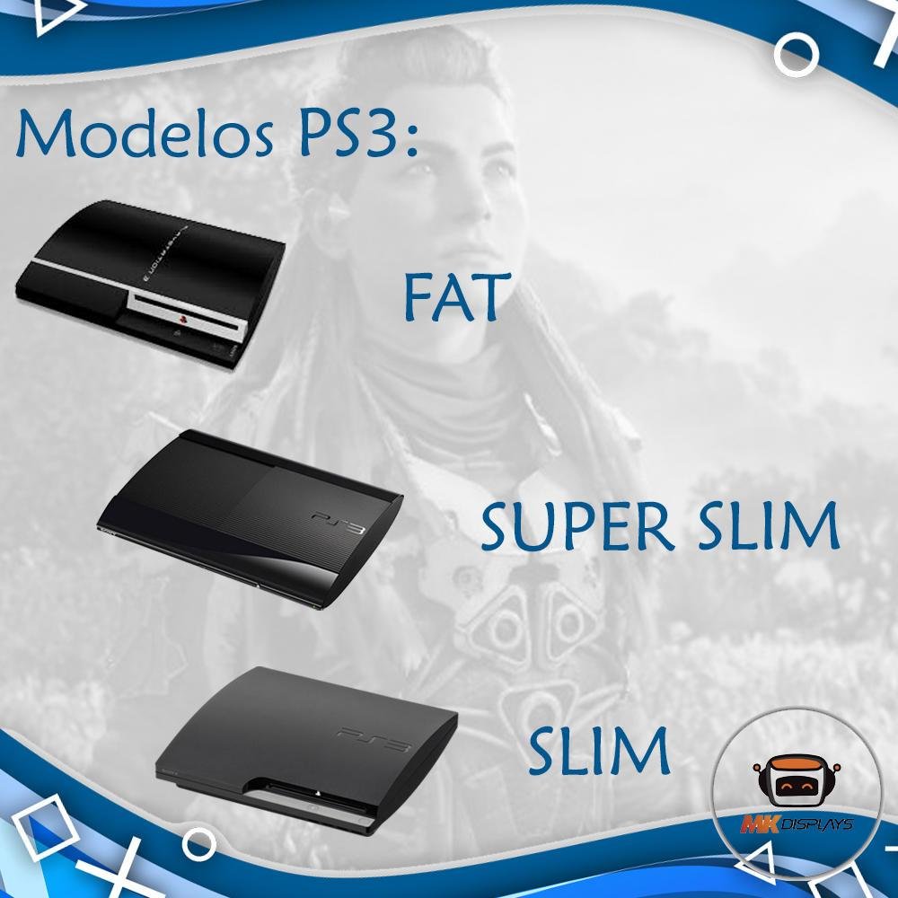 Suporte Parede Console Playstation 3 Slim - Ps3 Slim - Material Acrílico Preto Suporte Parede Console Playstation 3 Slim - Ps3 Slim - Material Acrílico Preto
