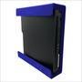 Suporte Parede Console Playstation 3 Slim - Ps3 Slim - Material Acrílico Azul