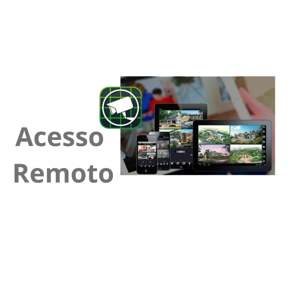 Kit 8 Câmeras Intelbras 3220b Full Color Com Áudio Dvr Mhdx 1016-c Intelbras Com Detecção De Movimentos Hd 6tb