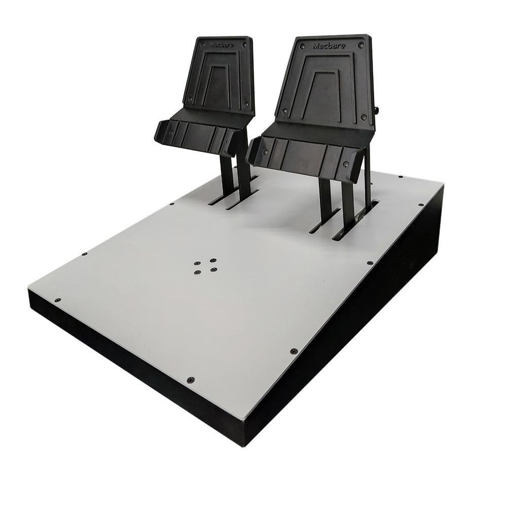 Mac - Rudders Cessna C172 - Pedal de leme, simulador de voo - joystick - Manche - X-plane - Flight Simulator - avião