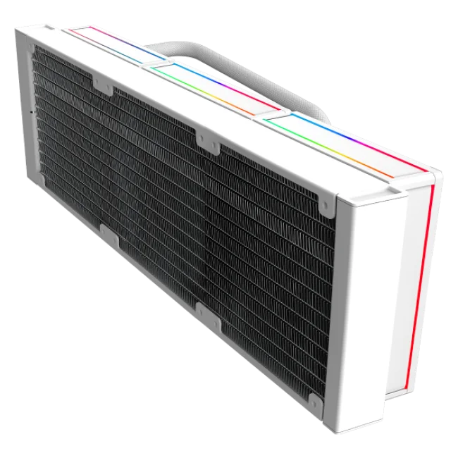 Water Cooler PCyes Vision 360mm White Ghost - Tela Lcd 2,1". Water Cooler PCyes Vision 360mm White Ghost - Tela Lcd 2,1".