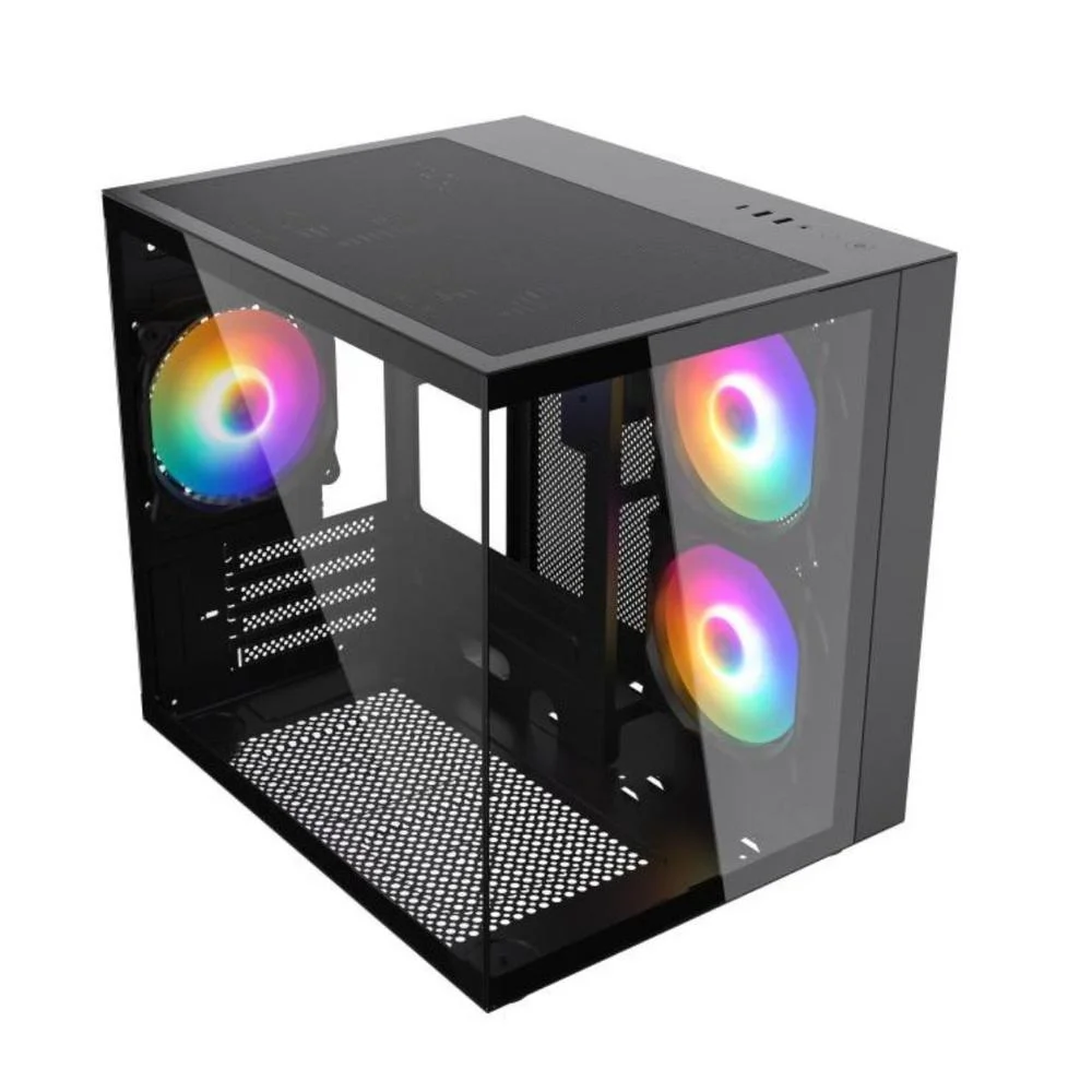 PC Gamer Skill Aquarium, Intel Core I5 12400F, 16GB, Geforce RTX 3060 12GB, SSD 512GB M.2, Fonte 600W 80 Plus, Preto SKA046 - view 3