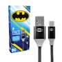 Cabo Carregador Rápido Turbo Usb-a P/tipo C Batman