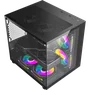 Gabinete Gamer Aquário Gb1796 Com 4 Cooler Fan LED RGB - Hayom