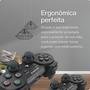 Kit 2 Controle Joystick Compativel Ps3 + Cabo Carregador Nf