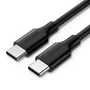 Cabo Usb Ugreen 480mbs Tipo C P/tipo C Macho 1.5m Preto.