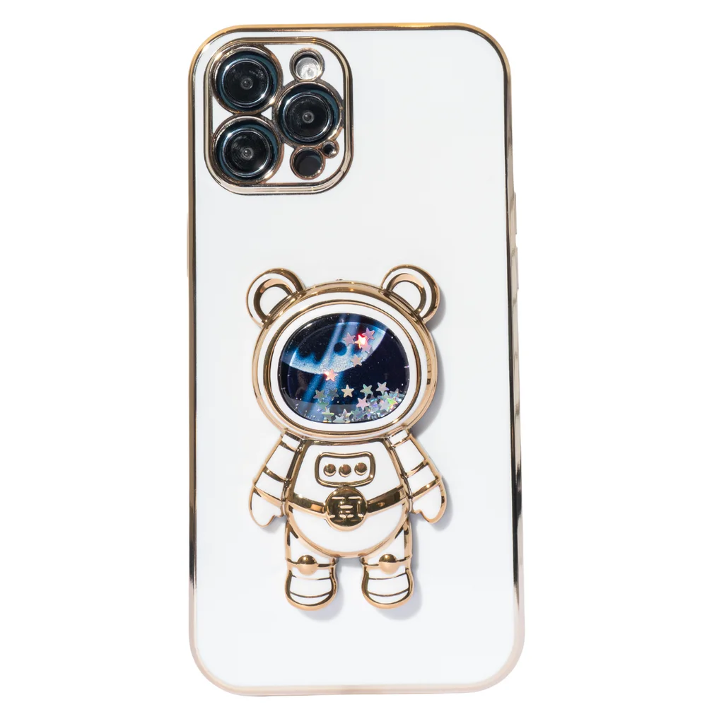 Capa Astronauta iPhone 15 ProMax Branco