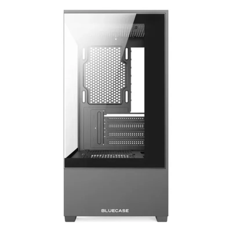 Gabinete Gamer Bg-054 Hit Cinza S/ Fans - Bluecase Gabinete Gamer Bg-054 Hit Cinza S/ Fans - Bluecase