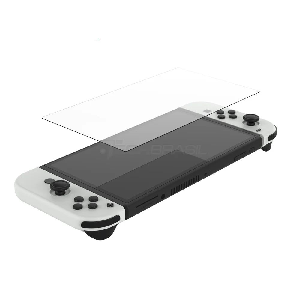 Película De Vidro Protetora Glass Para Nintendo Switch OLED Película De Vidro Protetora Glass Para Nintendo Switch OLED