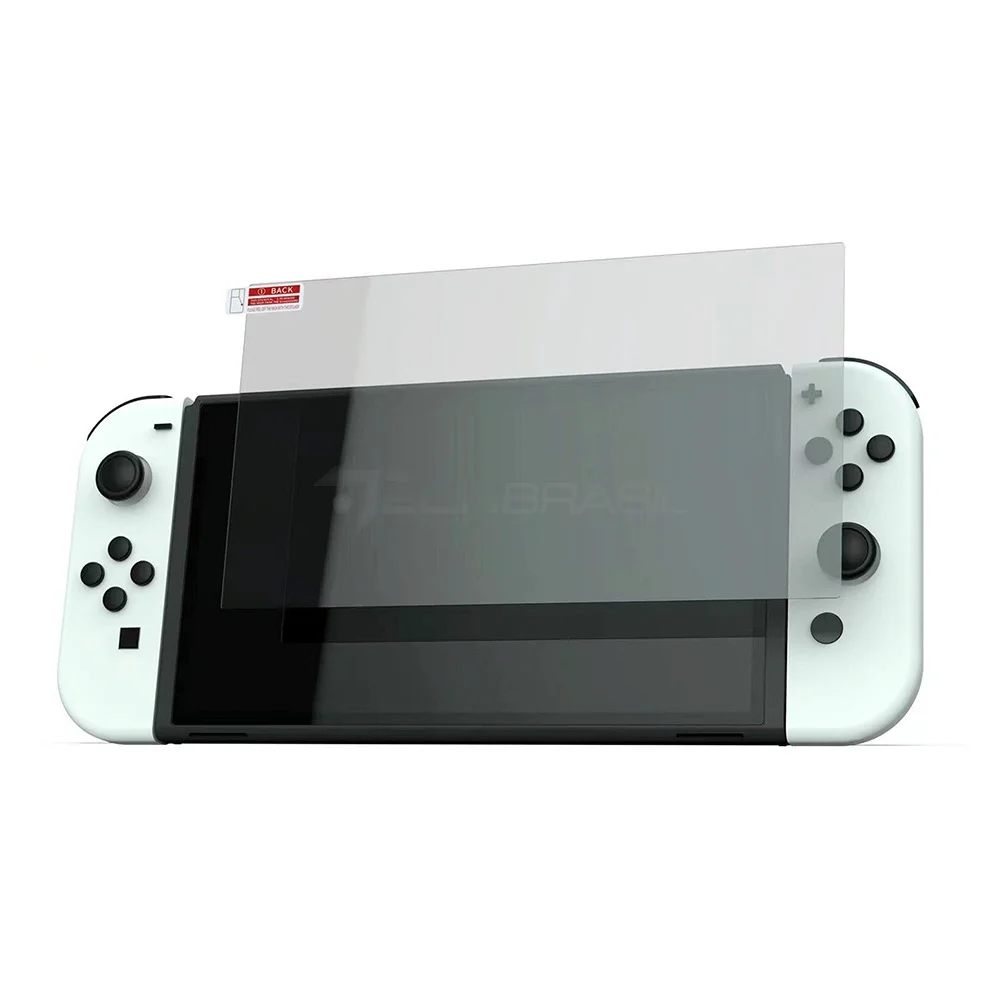Película De Vidro Protetora Glass Para Nintendo Switch OLED Película De Vidro Protetora Glass Para Nintendo Switch OLED
