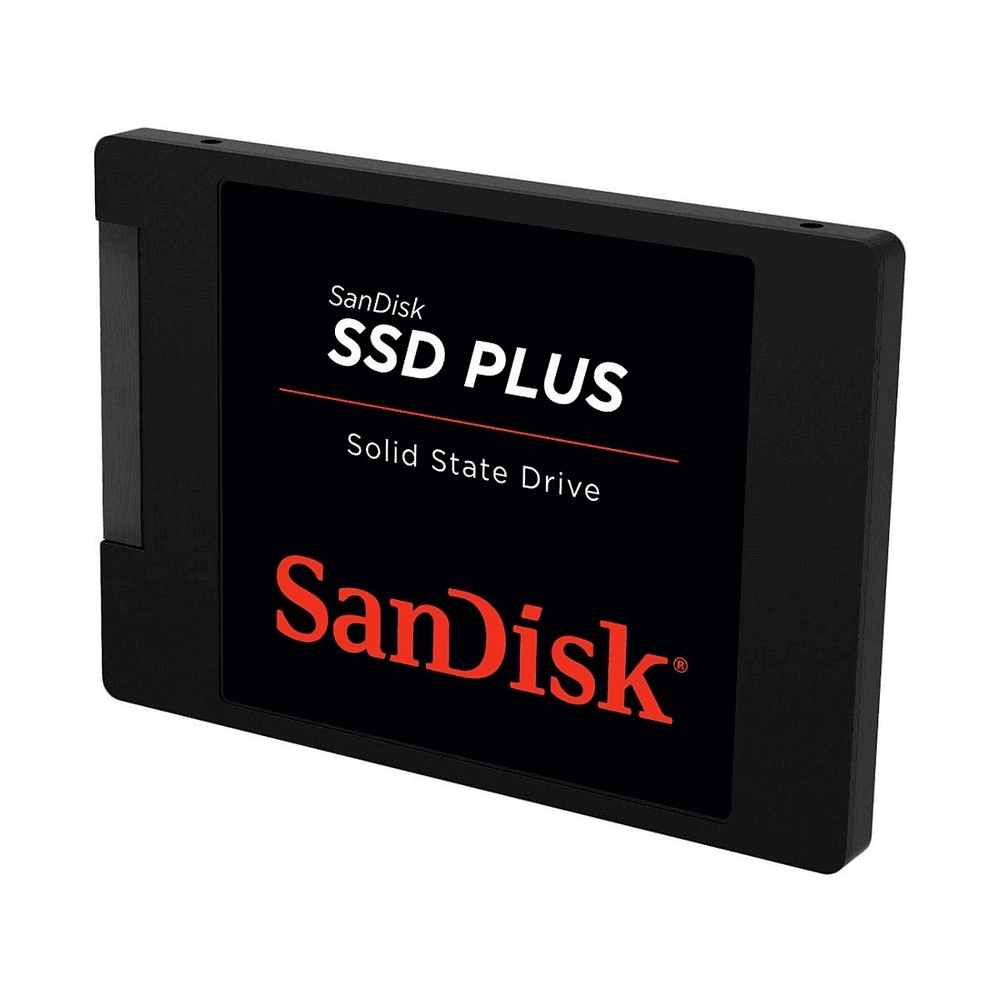 SSD Sandisk Sdssda-1t00-g27, Plus, 1TB, Sata Iii 6gb/s, Leitura 535mb/s, Gravação 350mb/s SSD Sandisk Sdssda-1t00-g27, Plus, 1TB, Sata Iii 6gb/s, Leitura 535mb/s, Gravação 350mb/s