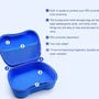 Case Estojo Para Controle Playstation 5 Ps4 Ps3 XBOX 360 One Series Nintendo Switch Azul