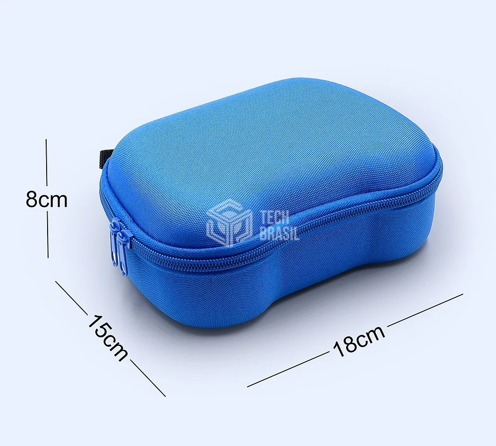 Case Estojo Para Controle Playstation 5 Ps4 Ps3 XBOX 360 One Series Nintendo Switch Azul