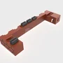 Dock Base Estação De Carregamento Para 4 Controle Joy-con De Nintendo Switch Lite OLED - Armazenamento Para 8 Jogos Marr
