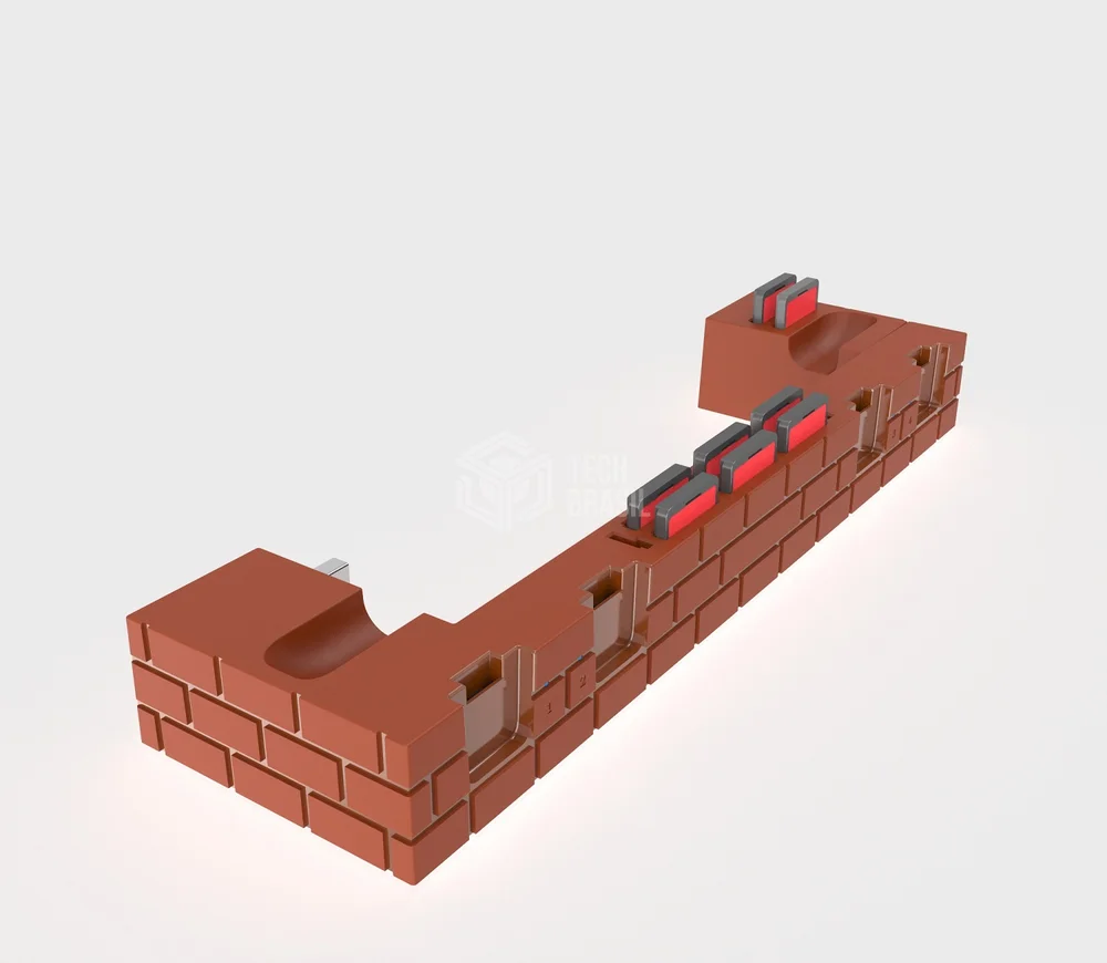 Dock Base Estação De Carregamento Para 4 Controle Joy-con De Nintendo Switch Lite OLED - Armazenamento Para 8 Jogos Marr Dock Base Estação De Carregamento Para 4 Controle Joy-con De Nintendo Switch Lite OLED - Armazenamento Para 8 Jogos Marr