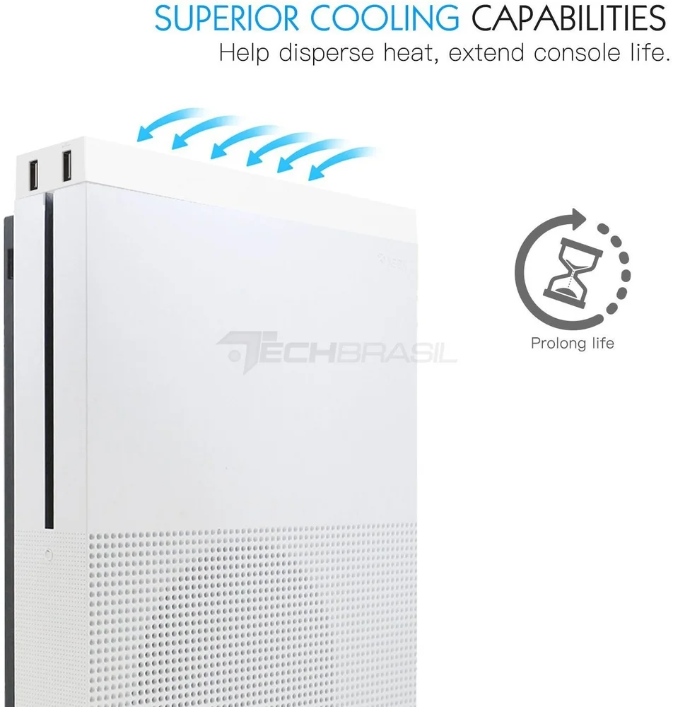 Cooler Hub Usb Para XBOX One Slim Exautor De Calor Refrigeração Cooler Hub Usb Para XBOX One Slim Exautor De Calor Refrigeração