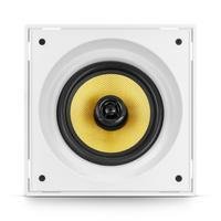 Arandela 6" Frahm 100w Quadrada Cx Branca
