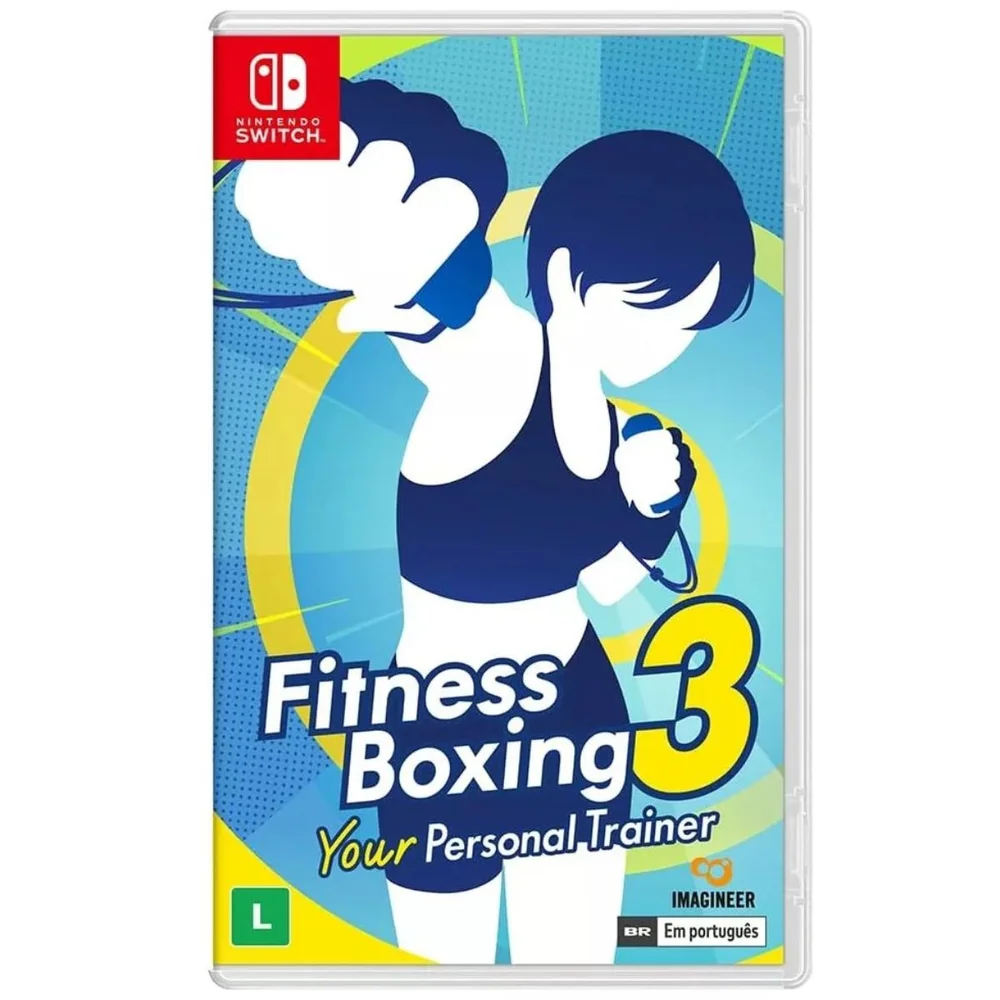 Jogo Fitness Boxing 3 Your Personal Trainer Nintendo Switch Jogo Fitness Boxing 3 Your Personal Trainer Nintendo Switch