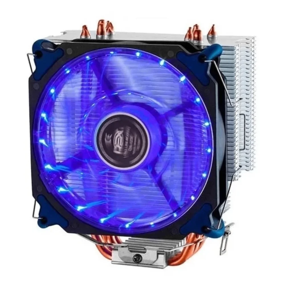 Cooler Para Cpu Universal Com 21 Leds Azul Dx-2021 socket 1366/ 1150/ 1156/ 775 - AMD: FM2+/ FM2/ FM1/ AM3+/ AM3/ AM2+/