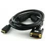 Cabo Conversor Dvi-d Para HDMI - 1,5 Metros - Com Filtro - Dual Link - 24+1 Pinos - Dvi M X HDMI M