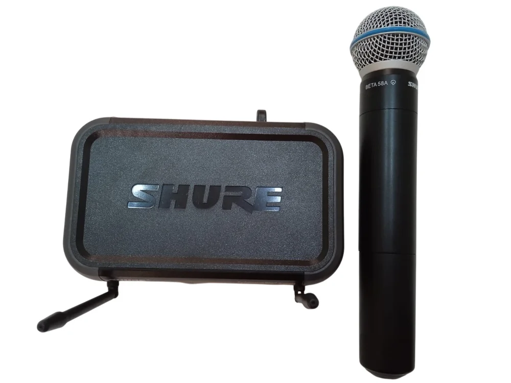 SHURE PGX4 ギター　ワイヤレスシステム KaBuM Aperte o K e evolua em Tecnologia e Games