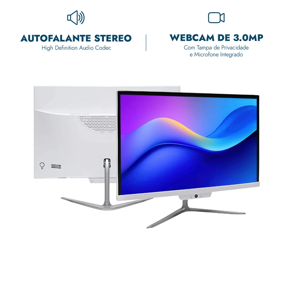 "Computador All In One 21,5"" Intel Pentium, 8GB Ram, Hd 1TB, Webcam, Wi-fi, Bluetooth" em Campinas - foto 3