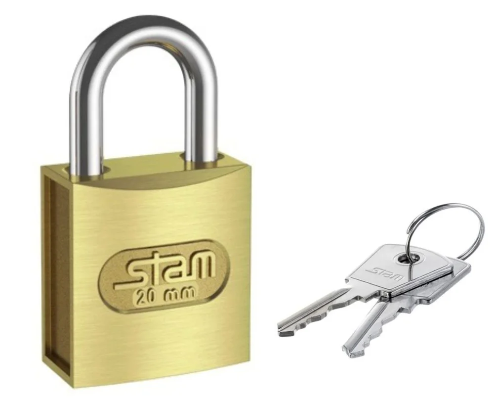 Cadeado 20mm Stam - Ferragens na Ferragens Camboatá RJ