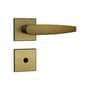 Fechadura Tetra Chave 800/33 Roseta Quadrada Rq1 Oxidado E-coat 40mm Stam