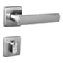 Fechadura Dama Externa Roseta Quadrada 40mm Escovado 1080901/40-zce Arouca