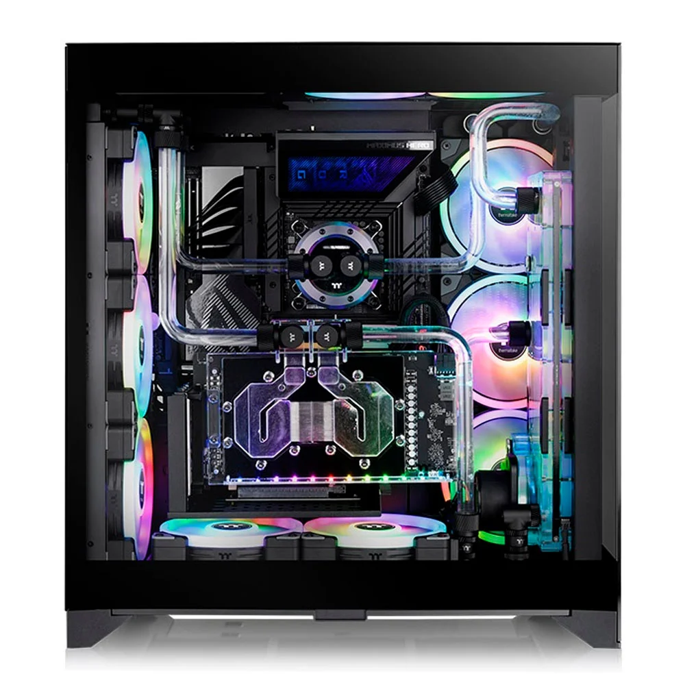 Gabinete Cte E660 Mx Preto Mid Tower Tt  Ca-1y3-00m1wn-01