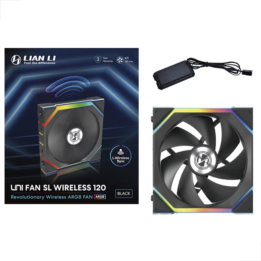 PC用ファン・クーラー Lian Li UNI FAN SL-INF WIRELESS 120 WH KaBuM Aperte o K e evolua em Tecnologia e Games