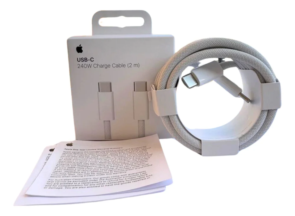MacBookアクセサリー Apple USB-C 140W Adapter & 240W Cable 2m Cabo Carregador usbc