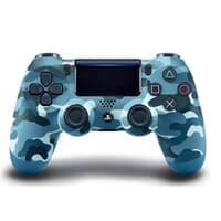 Controle Para Ps4 Dualshock 4 Joystick Sem Fio Bluetooth - Camuflado Azul