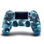Controle Para Ps4 Dualshock 4 Joystick Sem Fio Bluetooth - Camuflado Azul