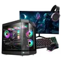 PC Gamer Completo Ryzen 7 5800x, RTX 4060 Ti, 64gb RGB Ddr4, SSD Nvme 1TB, 700w 80 Plus, Full Black, Unr12-e